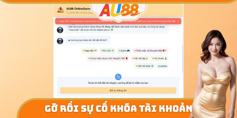 Gỡ rối sự cố khóa tài khoản